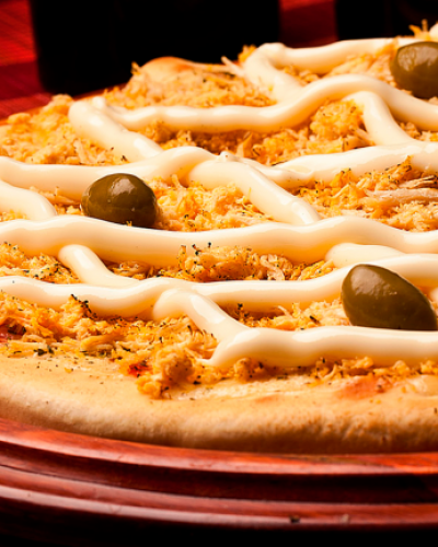 Detalhes do produto Pizza Frango c/ Catupiry G
