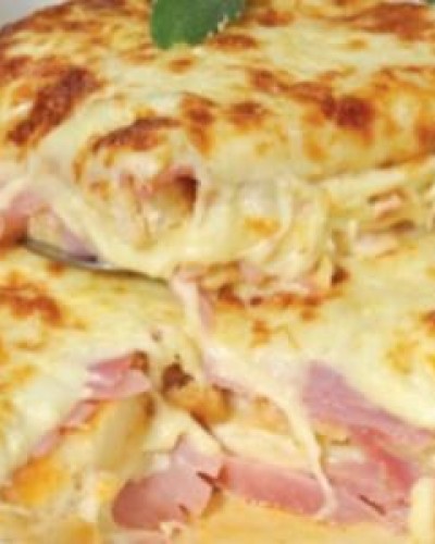 Detalhes do produto Lasanha Presunto e Queijo