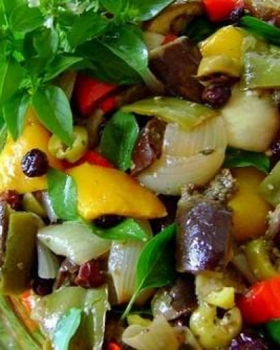 Detalhes do produto Salada Berinjela