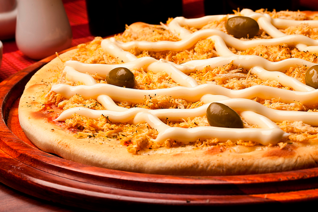 Pizza Frango c/ Catupiry G